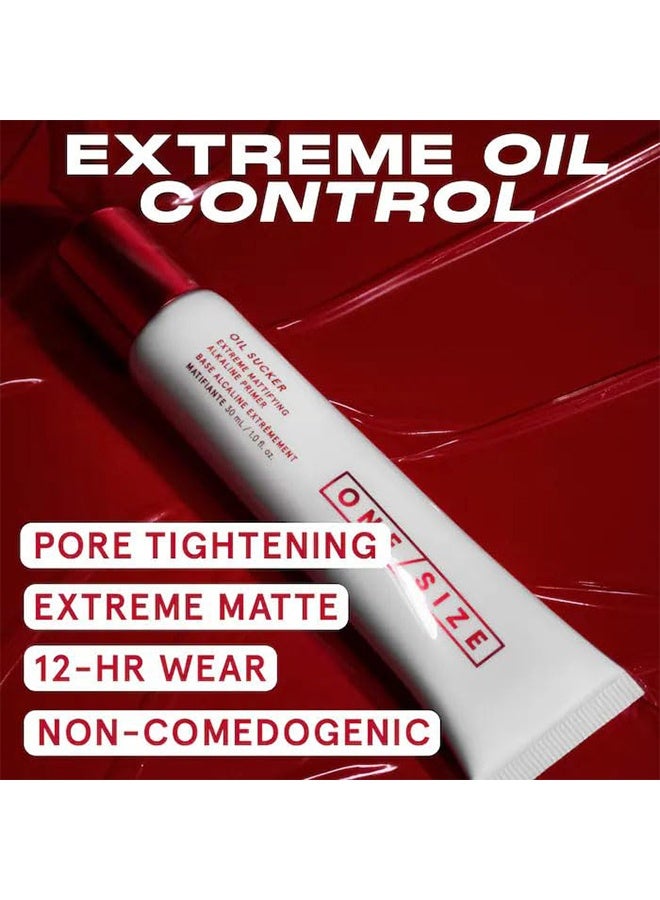 وان سايز ممتص الزيت، برايمر قلوي مطفي شديد، برايمر للتحكم في الزيت، تحكم طويل الأمد بالزيت، برايمر مكياج ممتص للزيت، مطفي للبشرة الدهنية، مقاوم للماء، 30 مل - Image 3